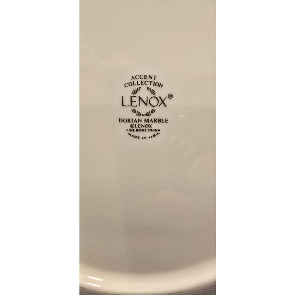 1997, Lenox Fine China "DORIAN MARBLE" Individual Salad Plate Accent Collection - Picture 6 of 6